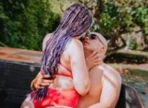 Jerkmate Cam Couple near Pool