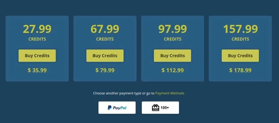 Token-Preise auf LivePrivates Cam-Sites