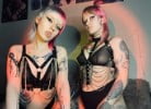 Liveprivates Goth Lesbian Cam Models on Bed
