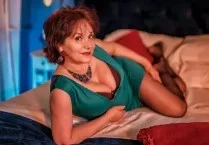 Liveprivates Granny Cam Model on Bed