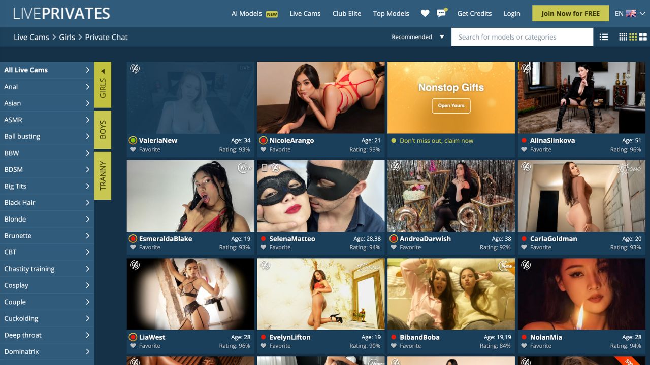 private show liveprivates